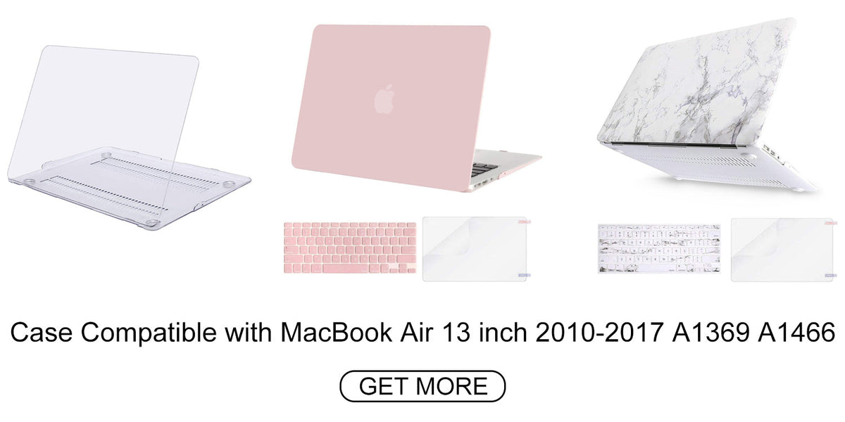 MacBook Air 13 inch Old 2010–2017: A1369, A1466 Case