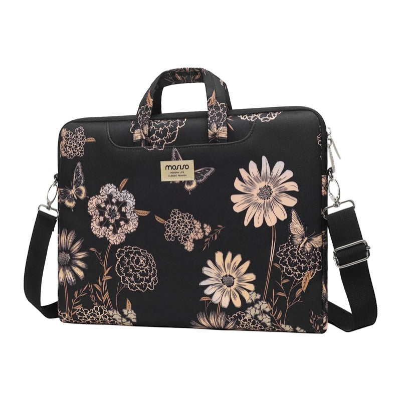MOSISO Laptop Bag for Women, 15 inch Computer Bag Compatible with MacBook, HP, Dell, Lenovo, Asus, Notebook, 15.6 inch Laptop Shoulder Carrying Messenger Sleeve with Strap