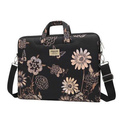 MOSISO Laptop Bag for Women, 15 inch Computer Bag Compatible with MacBook, HP, Dell, Lenovo, Asus, Notebook, 15.6 inch Laptop Shoulder Carrying Messenger Sleeve with Strap