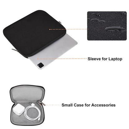 MOSISO 9-11 inch Tablet Sleeve Case for iPad A16 2025, iPad Air 11 inch M3 M2, iPad Pro 11 M4, iPad 10/9/8/7th, Galaxy Tab A9+/S9/S8/Plus 11