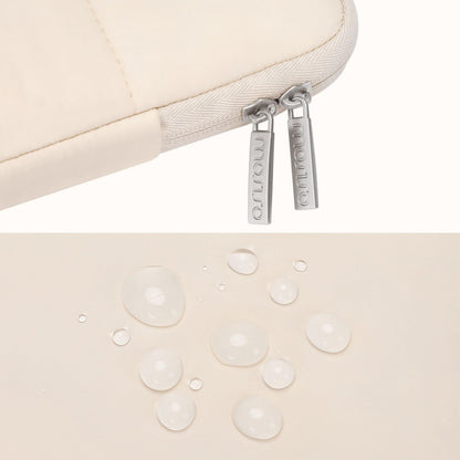 MOSISO Rectangle‑Quilted‑Puffy Tablet Sleeve,11‑Inch &12.9‑13‑Inch, Fits iPad with Magic‑Keyboard Folio