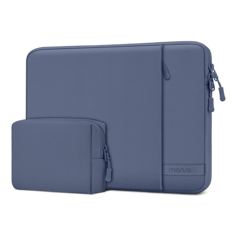 MOSISO Laptop Sleeve for MacBook Neo 13-16 inch, 360 Protective Water Resistant Laptop Carrying Case with Vertical Pocket & Small Case