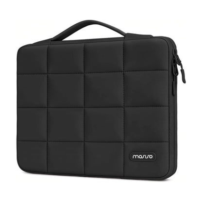 MOSISO 360 Laptop Sleeve 13 Inch, Shockproof Notebook Bag Compatible with MacBook Air/Pro, Surface Pro, Dell XPS 13, Case with Handle & Luggage Strap