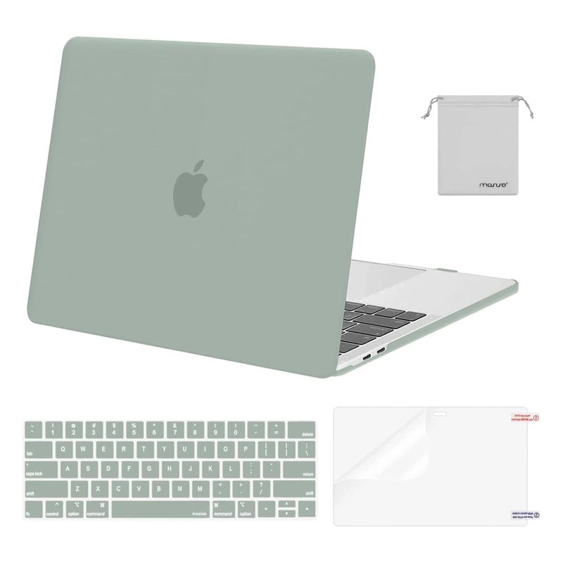 MOSISO Compatible with MacBook Pro 13 inch Case M2/M1 2016-2026 A2338 A2251 A2289 A2159 A1989 A1708 A1706,Plastic Hard Shell&Keyboard Cover&Screen Film&Storage Bag