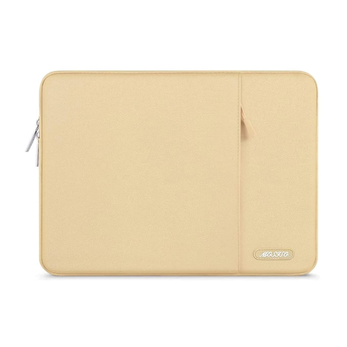 MOSISO Polyester Vertical Laptop Sleeve with Large Front Pocket, Slim Shockproof Case Fits 12.3–18.5 Inch MacBook Neo M1-M5 & Windows Chromebook Laptops