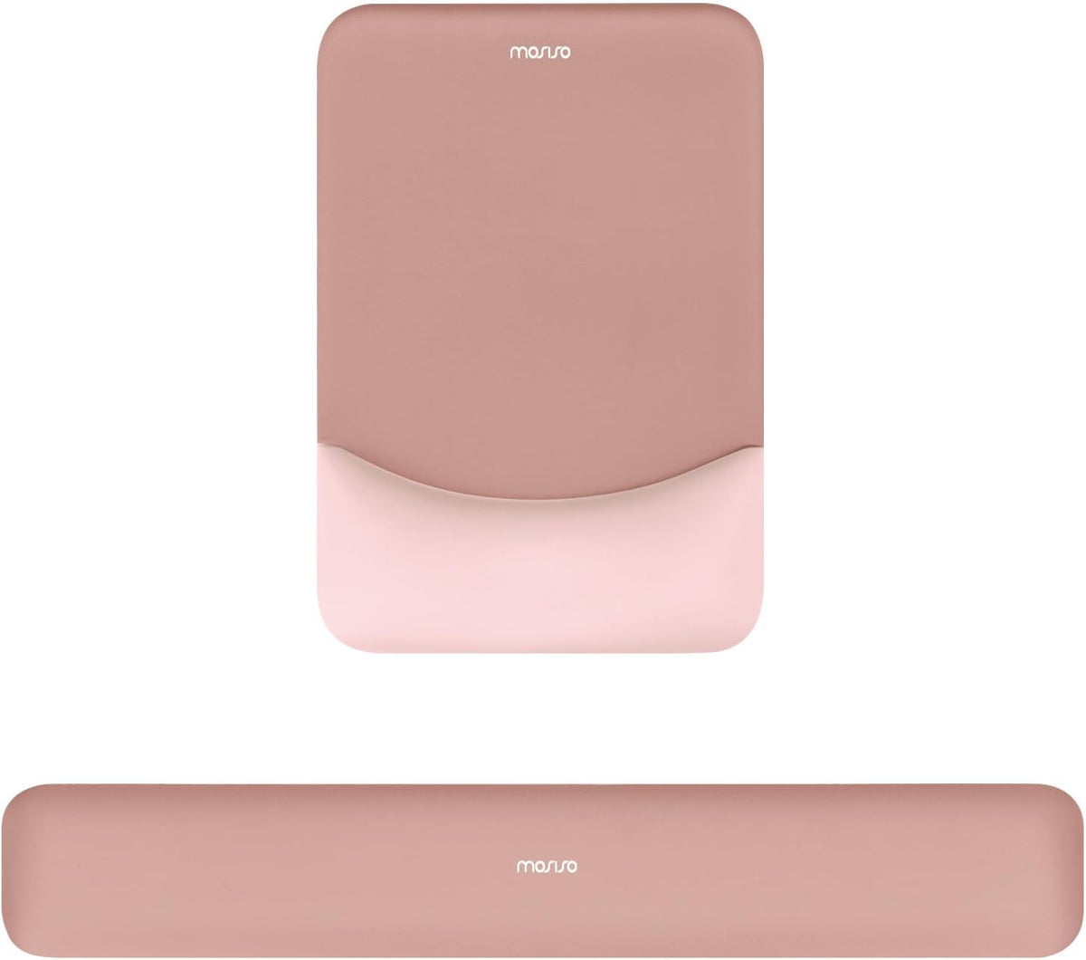 MOSISO Ergonomic Keyboard & Mouse Wrist Rest Set — Memory Foam Cushion with Non-Slip Base for Office, Gaming & Typing Pain Relief