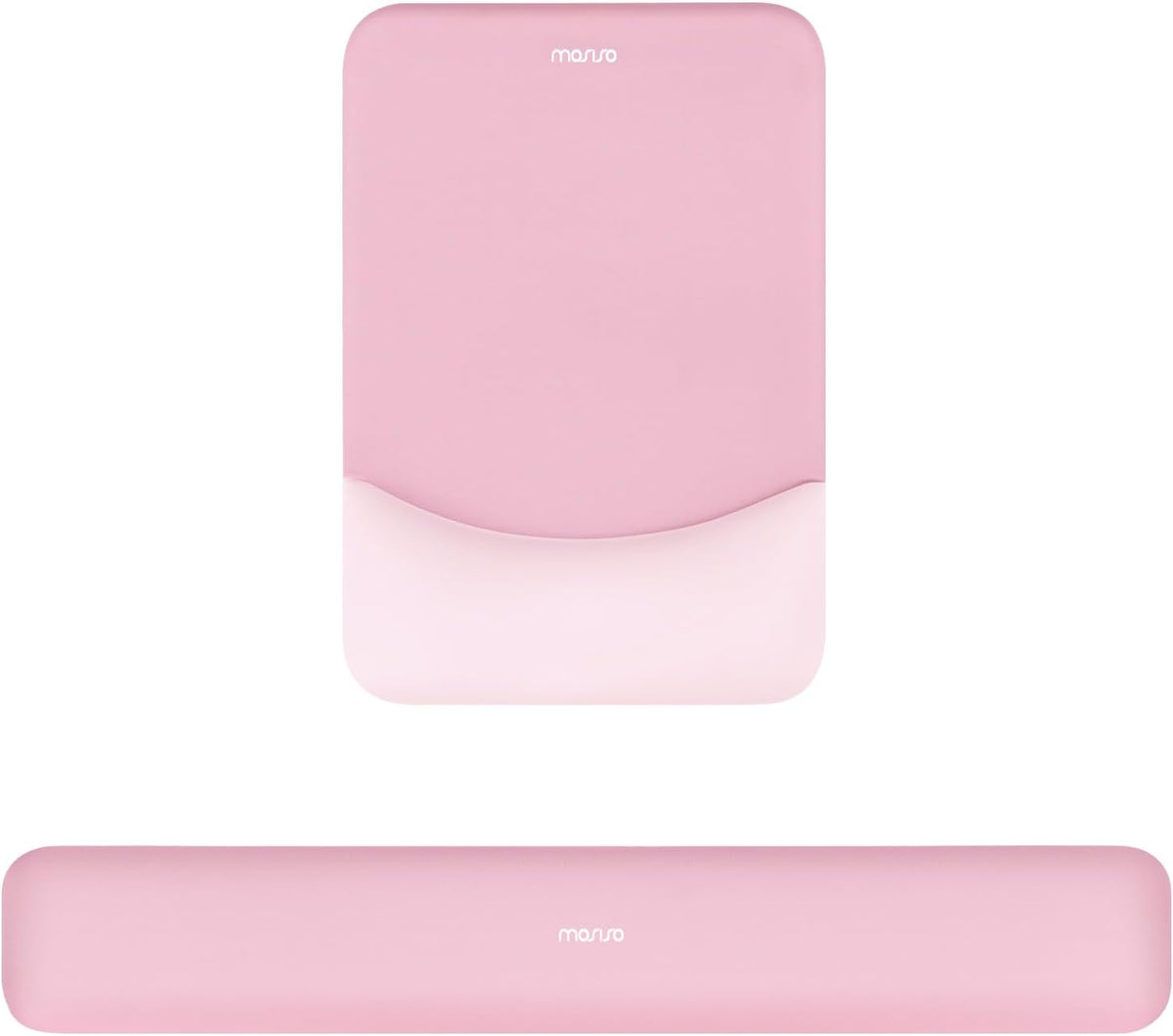 MOSISO Ergonomic Keyboard & Mouse Wrist Rest Set — Memory Foam Cushion with Non-Slip Base for Office, Gaming & Typing Pain Relief