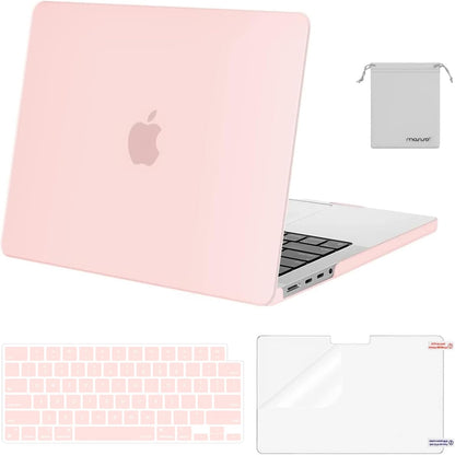 MOSISO Compatible with MacBook Pro 14 inch Case M5-M1 2026-2021 A3427 A3426 A3434 A3112 A3185 A3401 A2918 A2992 A2779 A2442,Hard Case&Keyboard Skin&ScreenFilm&Pouch
