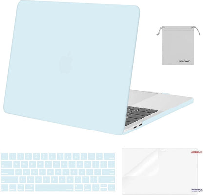 MOSISO Compatible with MacBook Pro 13 inch Case M2/M1 2016-2026 A2338 A2251 A2289 A2159 A1989 A1708 A1706,Plastic Hard Shell&Keyboard Cover&Screen Film&Storage Bag