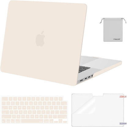 MOSISO 4in1 MultiColor Hard Shell Case Compatible with MacBook Pro 16Inch M5-M1 Protective Laptop Cover With Keyboard Cover Screen Film Storage Pouch
