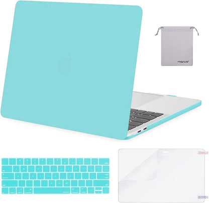 MOSISO Compatible with MacBook Pro 13 inch Case M2/M1 2016-2026 A2338 A2251 A2289 A2159 A1989 A1708 A1706,Plastic Hard Shell&Keyboard Cover&Screen Film&Storage Bag