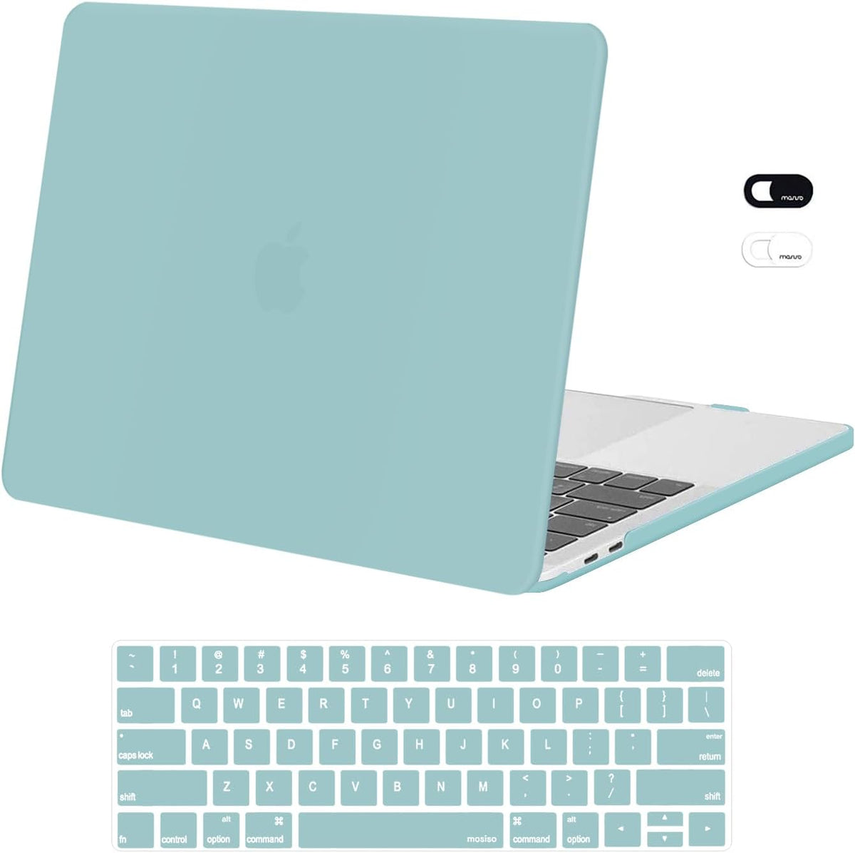 MOSISO Compatible with MacBook Pro 13 inch Case M2/M1 2016-2026, Shockproof & Anti-Scratch Plastic Hard Case, Keyboard Skin & Webcam Cover