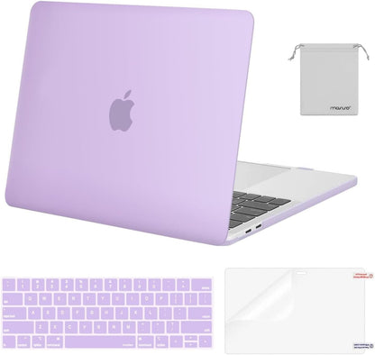MOSISO Compatible with MacBook Pro 13 inch Case M2/M1 2016-2026 A2338 A2251 A2289 A2159 A1989 A1708 A1706,Plastic Hard Shell&Keyboard Cover&Screen Film&Storage Bag