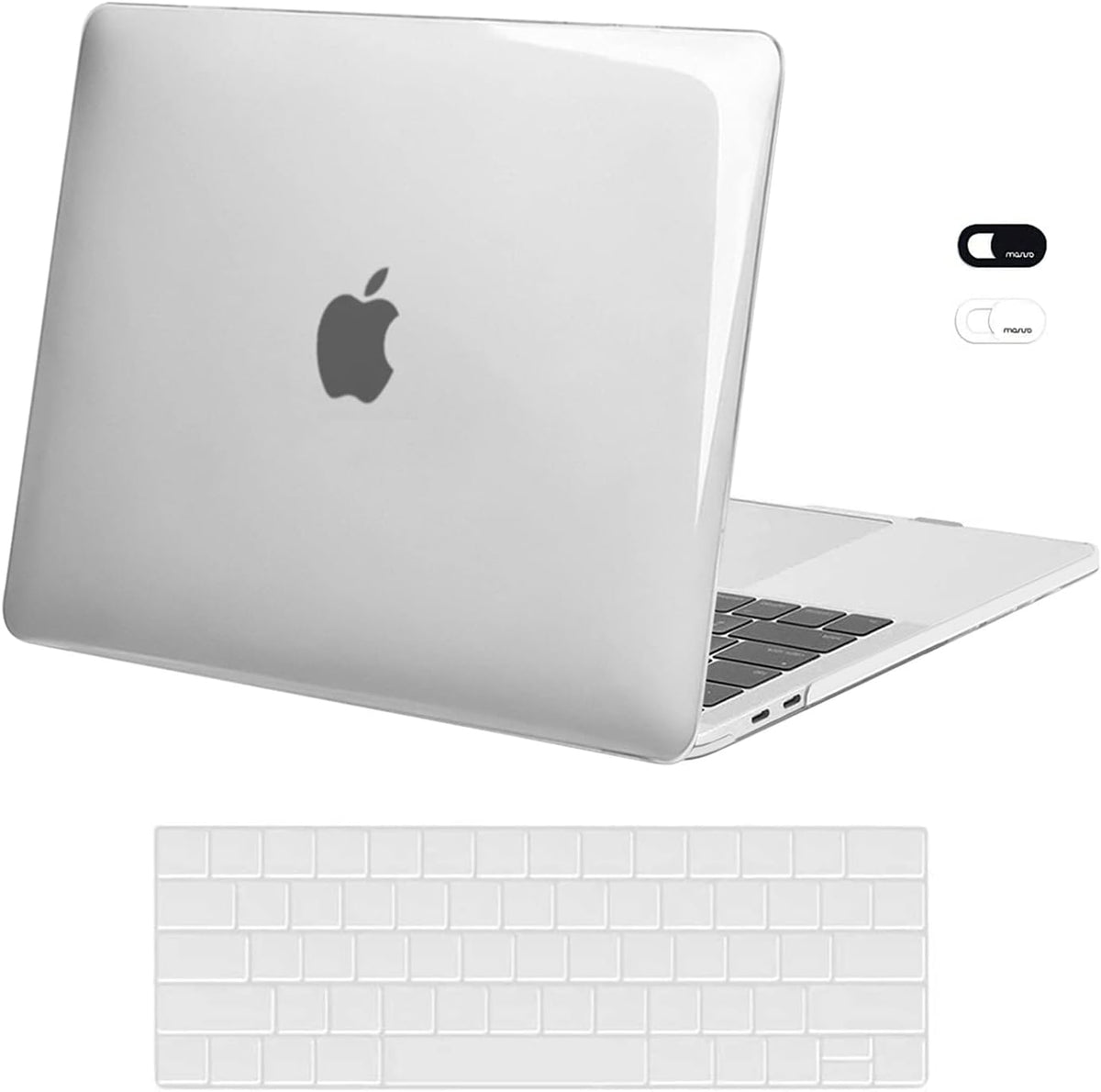 MOSISO Compatible with MacBook Pro 13 inch Case M2/M1 2016-2026, Shockproof & Anti-Scratch Plastic Hard Case, Keyboard Skin & Webcam Cover