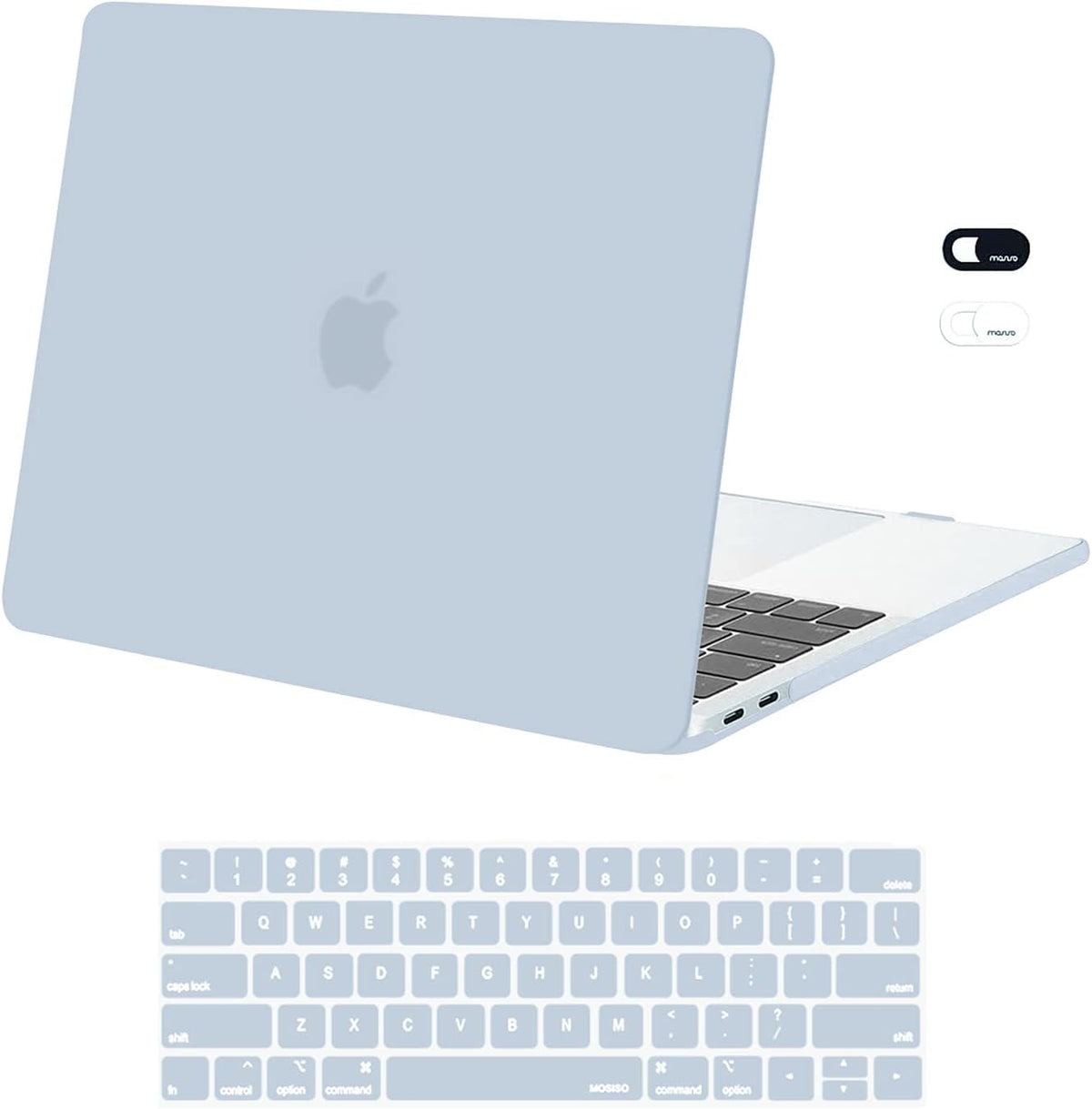 MOSISO Compatible with MacBook Pro 13 inch Case M2/M1 2016-2026, Shockproof & Anti-Scratch Plastic Hard Case, Keyboard Skin & Webcam Cover