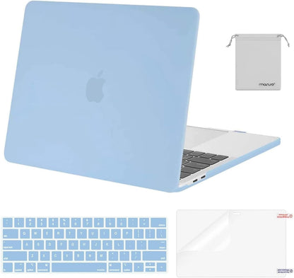 MOSISO Compatible with MacBook Pro 13 inch Case M2/M1 2016-2026 A2338 A2251 A2289 A2159 A1989 A1708 A1706,Plastic Hard Shell&Keyboard Cover&Screen Film&Storage Bag