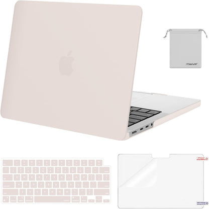 MOSISO Compatible with MacBook Pro 14 inch Case M5-M1 2026-2021 A3427 A3426 A3434 A3112 A3185 A3401 A2918 A2992 A2779 A2442,Hard Case&Keyboard Skin&ScreenFilm&Pouch