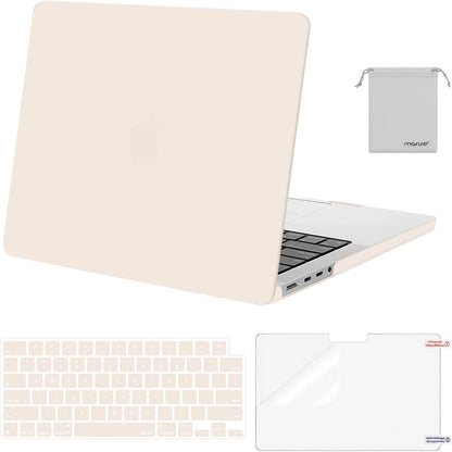 MOSISO Compatible with MacBook Pro 14 inch Case M5-M1 2026-2021 A3427 A3426 A3434 A3112 A3185 A3401 A2918 A2992 A2779 A2442,Hard Case&Keyboard Skin&ScreenFilm&Pouch