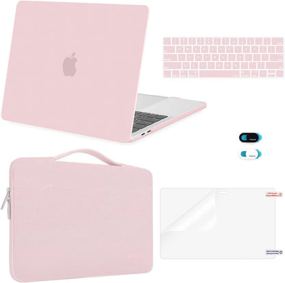 MOSISO Compatible with MacBook Pro 13 inch Case M2/M1 2026-2016 A2338 A2251 A2289 A2159 A1989 A1708 A1706, Plastic Hard Case&Bag&Keyboard Skin&Webcam Cover&Screen Protector
