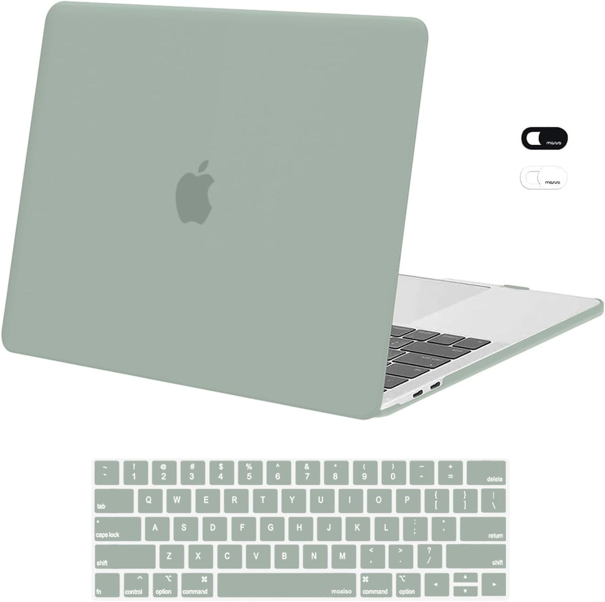 MOSISO Compatible with MacBook Pro 13 inch Case M2/M1 2016-2026, Shockproof & Anti-Scratch Plastic Hard Case, Keyboard Skin & Webcam Cover