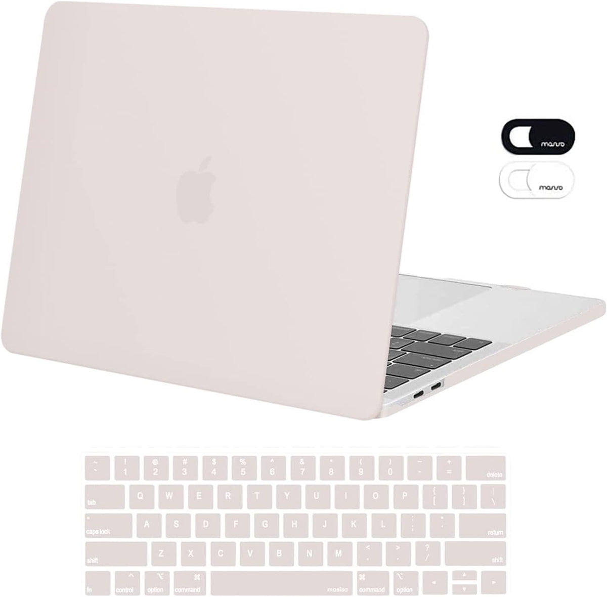MOSISO Compatible with MacBook Pro 13 inch Case M2/M1 2016-2026, Shockproof & Anti-Scratch Plastic Hard Case, Keyboard Skin & Webcam Cover