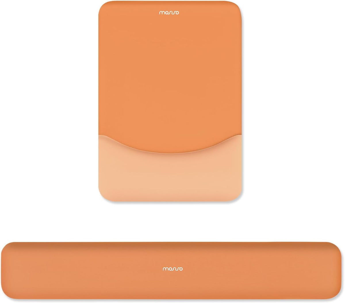 MOSISO Ergonomic Keyboard & Mouse Wrist Rest Set — Memory Foam Cushion with Non-Slip Base for Office, Gaming & Typing Pain Relief
