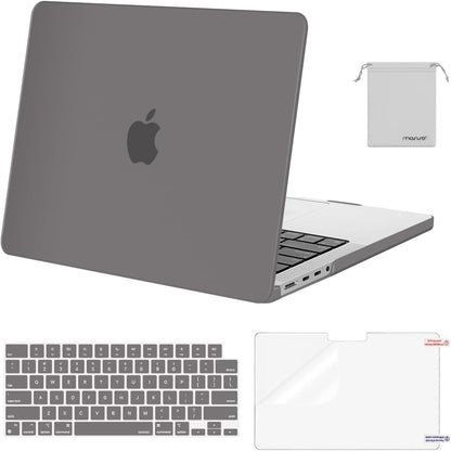 MOSISO Compatible with MacBook Pro 14 inch Case M5-M1 2026-2021 A3427 A3426 A3434 A3112 A3185 A3401 A2918 A2992 A2779 A2442,Hard Case&Keyboard Skin&ScreenFilm&Pouch