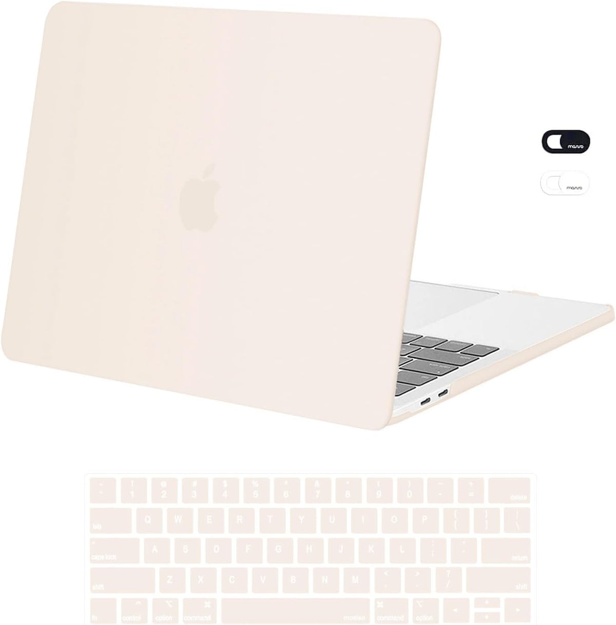 MOSISO Compatible with MacBook Pro 13 inch Case M2/M1 2016-2026, Shockproof & Anti-Scratch Plastic Hard Case, Keyboard Skin & Webcam Cover