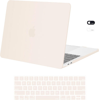 MOSISO Compatible with MacBook Pro 13 inch Case M2/M1 2016-2026, Shockproof & Anti-Scratch Plastic Hard Case, Keyboard Skin & Webcam Cover