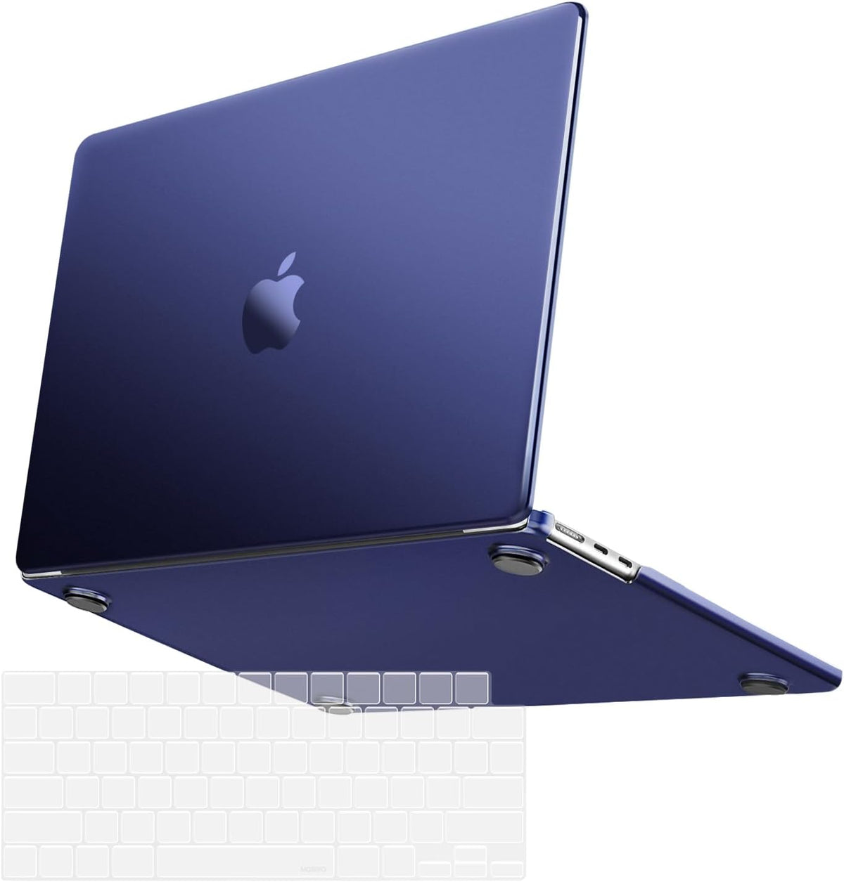 MOSISO Ultra-Thin Seamless Cover Compatible with MacBook Air 13 inch Case M2-M5 2022-2026 A3449 A3240 A3113 A2681, 2 in 1 Anti-Fingerprint Hard Shell Set