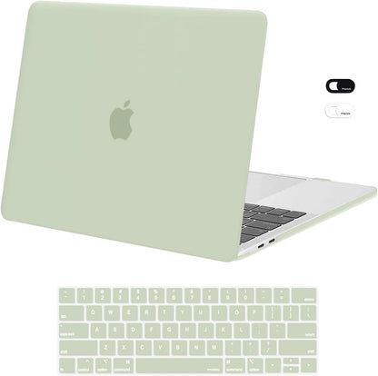 MOSISO Compatible with MacBook Pro 13 inch Case M2/M1 2016-2026, Shockproof & Anti-Scratch Plastic Hard Case, Keyboard Skin & Webcam Cover