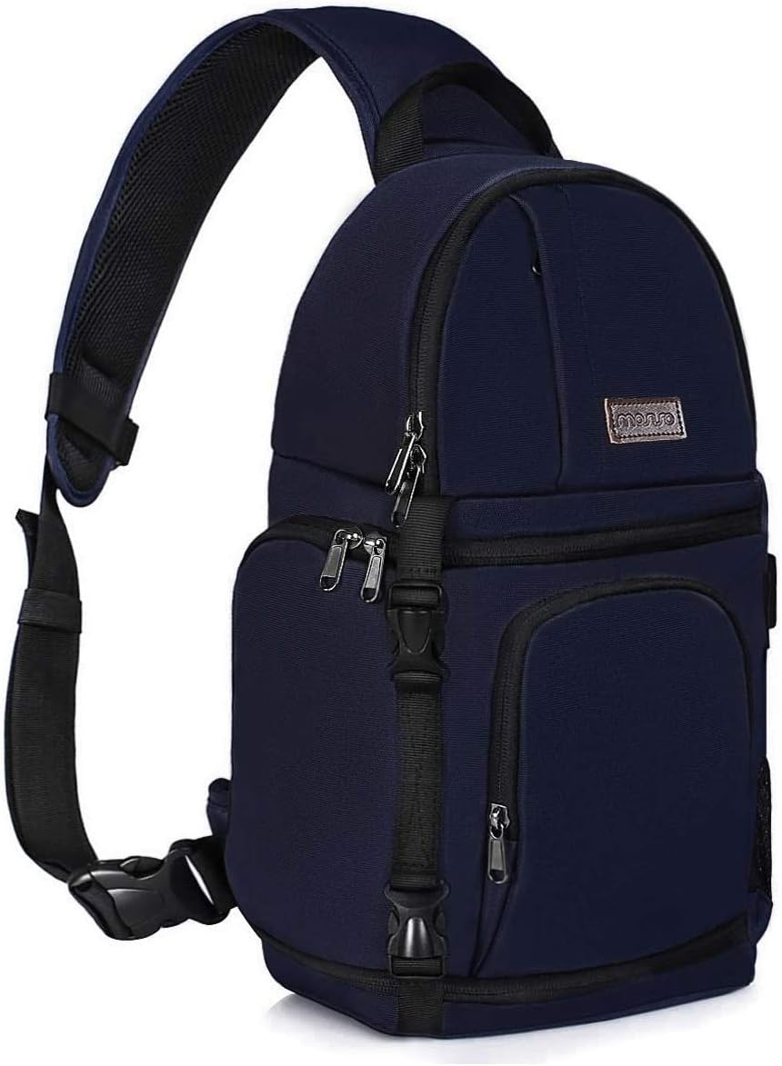 MOSISO Camera Sling Bag, DSLR/SLR/Mirrorless Camera Case Shockproof Photography Camera Backpack with Tripod Holder & Removable Modular Inserts Compatible with Canon/Nikon/Sony/Fuji, Black mysite
