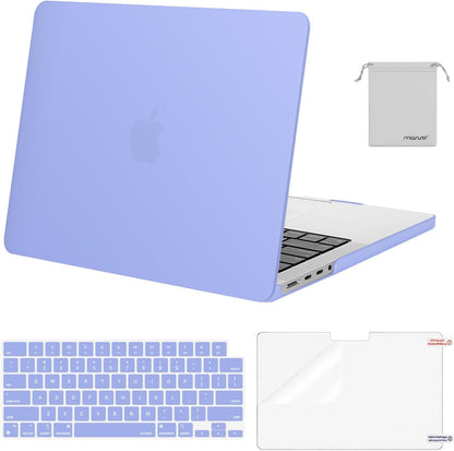 MOSISO Compatible with MacBook Pro 14 inch Case M5-M1 2026-2021 A3427 A3426 A3434 A3112 A3185 A3401 A2918 A2992 A2779 A2442,Hard Case&Keyboard Skin&ScreenFilm&Pouch