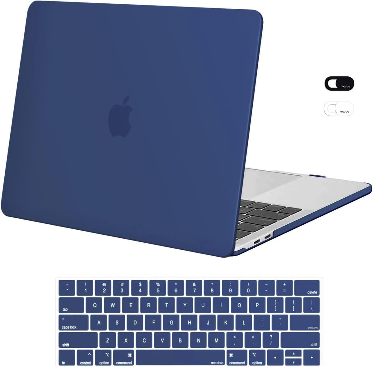 MOSISO Compatible with MacBook Pro 13 inch Case M2/M1 2016-2026, Shockproof & Anti-Scratch Plastic Hard Case, Keyboard Skin & Webcam Cover