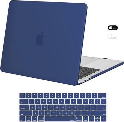 MOSISO Compatible with MacBook Pro 13 inch Case M2/M1 2016-2026, Shockproof & Anti-Scratch Plastic Hard Case, Keyboard Skin & Webcam Cover