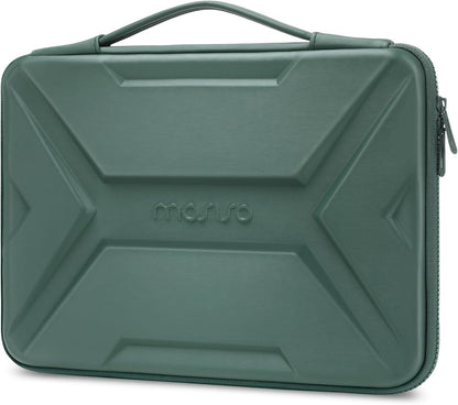 MOSISO X Geometric EVA Hard Shell Laptop Carry Case with PU Handle, Shockproof Waterproof, Fits 13-17.3 Inch MacBook HP Dell Lenovo Notebook