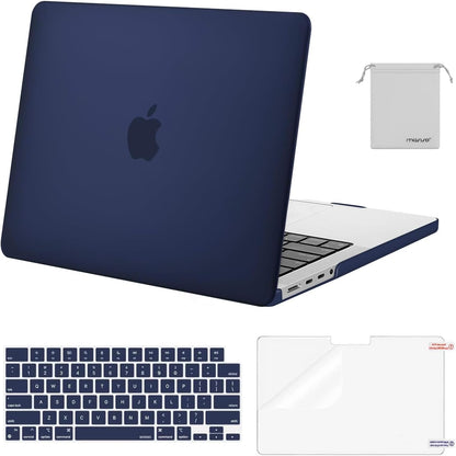 MOSISO Compatible with MacBook Pro 14 inch Case M5-M1 2026-2021 A3427 A3426 A3434 A3112 A3185 A3401 A2918 A2992 A2779 A2442,Hard Case&Keyboard Skin&ScreenFilm&Pouch