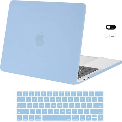 MOSISO Compatible with MacBook Pro 13 inch Case M2/M1 2016-2026, Shockproof & Anti-Scratch Plastic Hard Case, Keyboard Skin & Webcam Cover