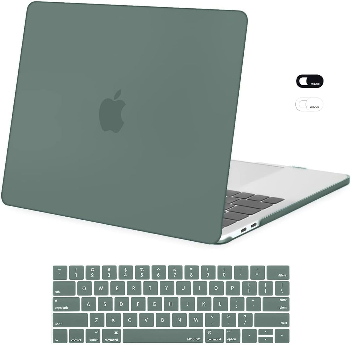MOSISO Compatible with MacBook Pro 13 inch Case M2/M1 2016-2026, Shockproof & Anti-Scratch Plastic Hard Case, Keyboard Skin & Webcam Cover