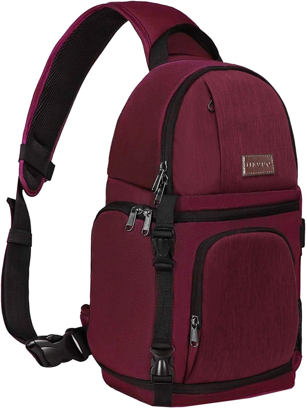 MOSISO Camera Sling Bag, DSLR/SLR/Mirrorless Camera Case Shockproof Photography Camera Backpack with Tripod Holder & Removable Modular Inserts Compatible with Canon/Nikon/Sony/Fuji, Black mysite