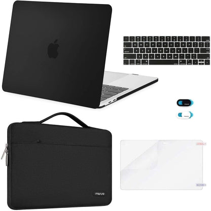 MOSISO Compatible with MacBook Pro 13 inch Case M2/M1 2026-2016 A2338 A2251 A2289 A2159 A1989 A1708 A1706, Plastic Hard Case&Bag&Keyboard Skin&Webcam Cover&Screen Protector