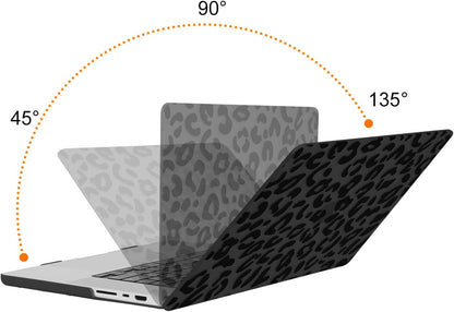 MOSISO Compatible with MacBook Pro 16 inch Case M5-M1 2026-2021 A3429 A3428 A3403 A3186 A2991 A2780 A2485 Pro Max Chip,Leopard Grain Hard Case&Keyboard Cover&Screen Film