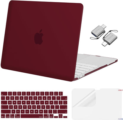 MOSISO Crack-Resistant Cover for MacBook Neo Case 13 inch 2026 A3404 A18 Pro, Protective Hard Shell, Keyboard Cover, Screen Film & Type-C