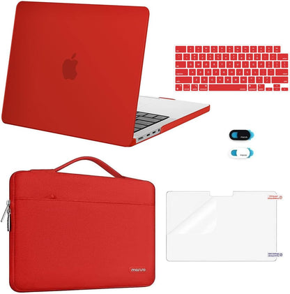 MOSISO Compatible with MacBook Pro 14 inch Case M5-M1 2021-2026, Slim Shockproof Anti-Scratch, with Bag, Keyboard Skin, Webcam Cover & Screen Film