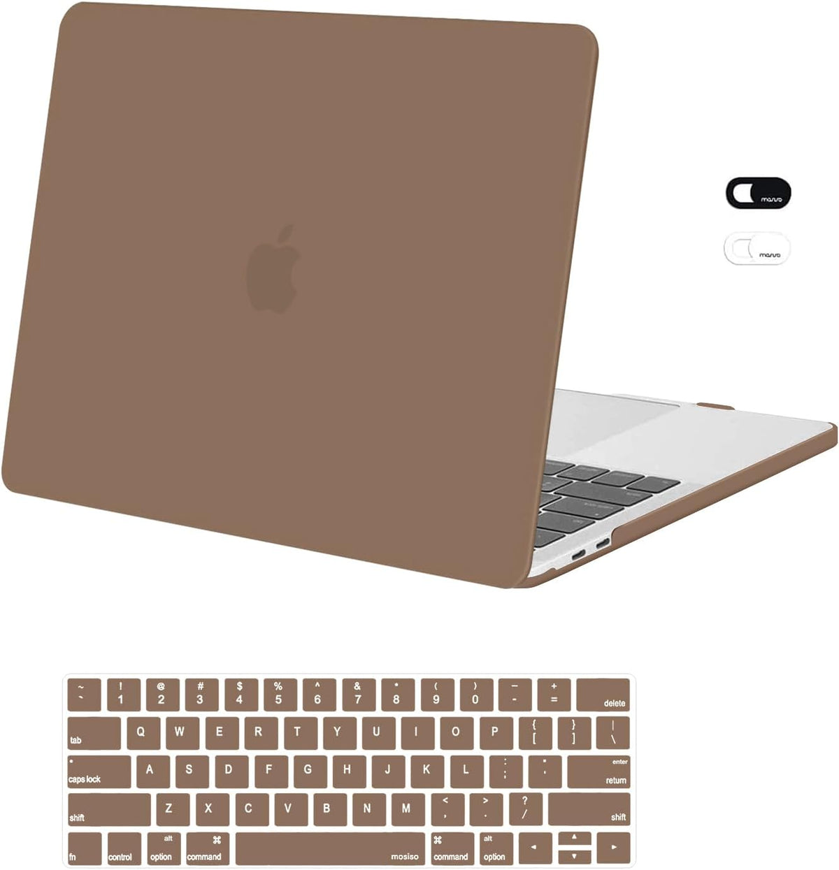 MOSISO Compatible with MacBook Pro 13 inch Case M2/M1 2016-2026, Shockproof & Anti-Scratch Plastic Hard Case, Keyboard Skin & Webcam Cover