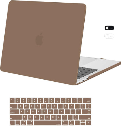 MOSISO Compatible with MacBook Pro 13 inch Case M2/M1 2016-2026, Shockproof & Anti-Scratch Plastic Hard Case, Keyboard Skin & Webcam Cover