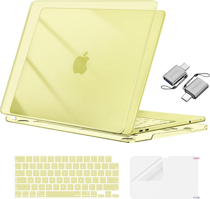 MOSISO Crack-Resistant Cover for MacBook Neo Case 13 inch 2026 A3404 A18 Pro, Protective Hard Shell, Keyboard Cover, Screen Film & Type-C