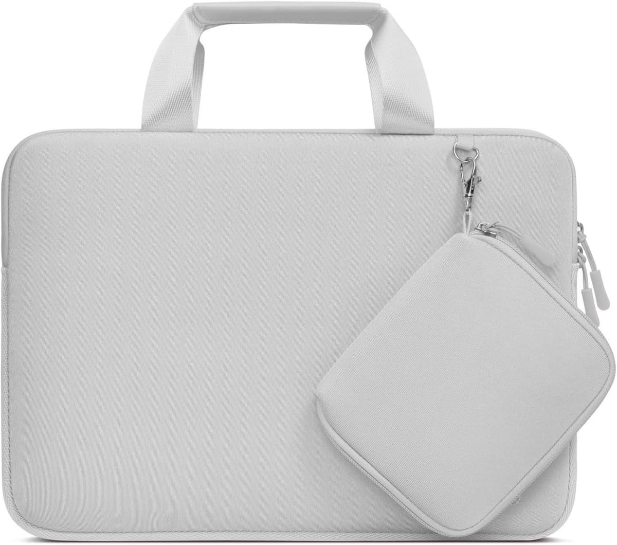 MOSISO Neoprene Laptop Sleeve Set, 13-16-Inch, Portable-Carry-Handle & Matching-Detachable-Accessory-Pouch