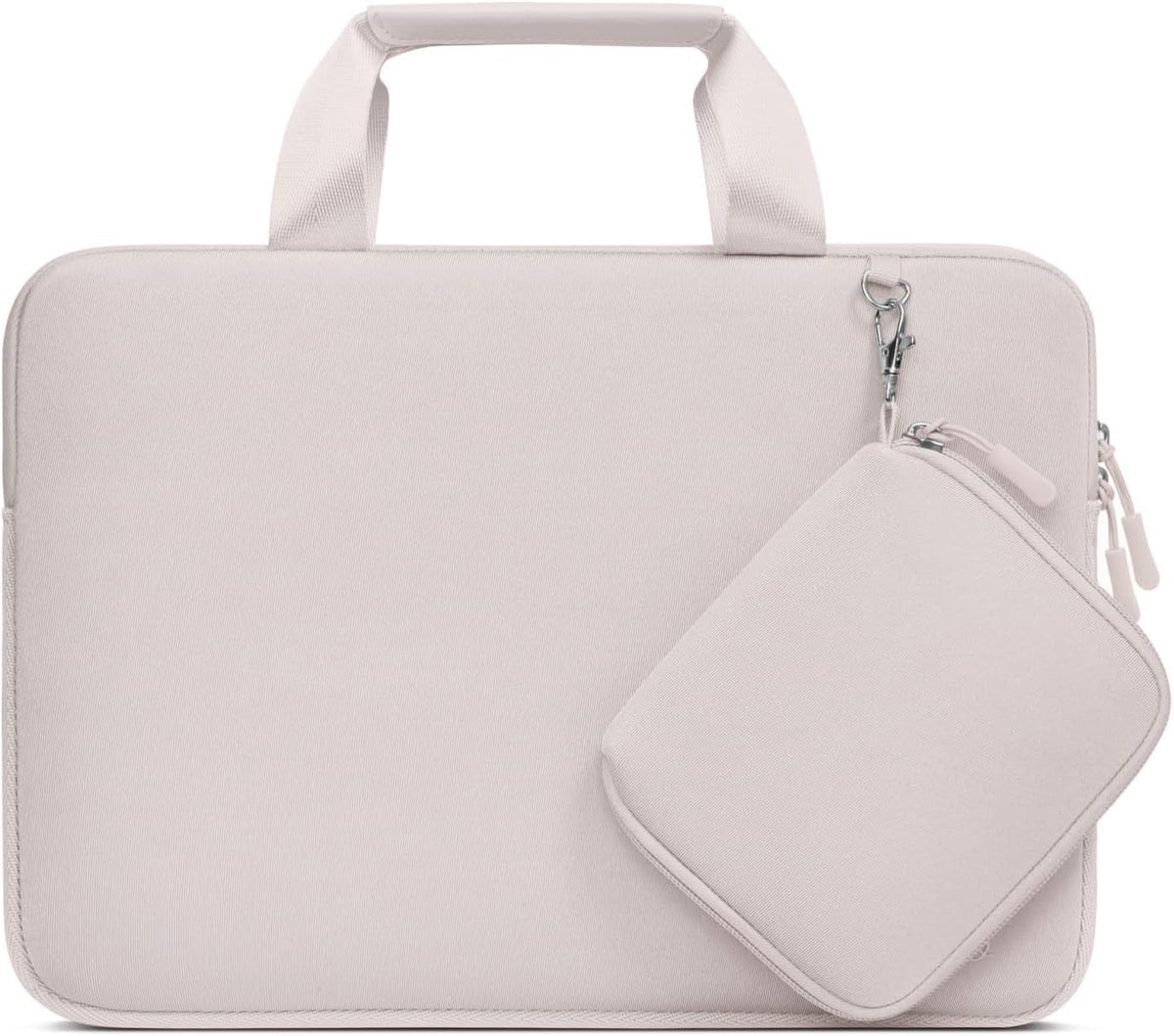 MOSISO Neoprene Laptop Sleeve Set, 13-16-Inch, Portable-Carry-Handle & Matching-Detachable-Accessory-Pouch