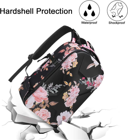 MOSISO Camera Backpack, DSLR/SLR/Mirrorless Photography Camera Bag Peony Waterproof Hardshell Case with Tripod Holder & Laptop Compartment Compatible with Canon/Nikon/Sony/DJI Mavic Drone, Black mysite